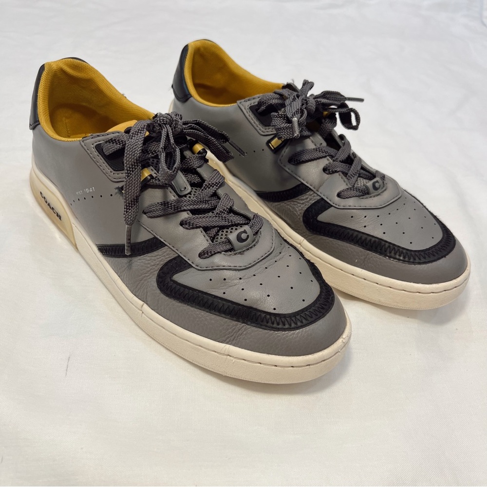 Coach Citysole‎ Court Gray and Black Sneakers - Picture 6 of 16